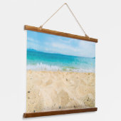 Beach Hangend Wandkleed (Gebogen)