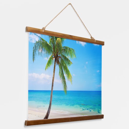 Beach Hangend Wandkleed (Gebogen)