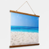 Beach Hangend Wandkleed (Gebogen)