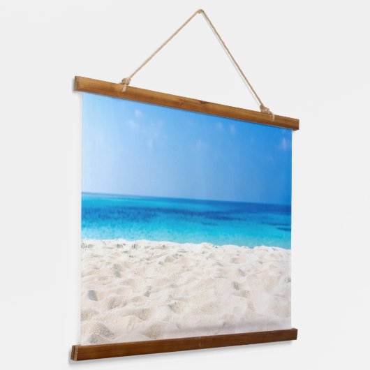 Beach Hangend Wandkleed (Gebogen)