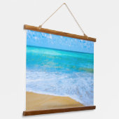 Beach Hangend Wandkleed (Gebogen)