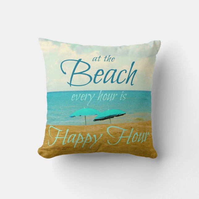 BEACH HAPPY HOUR PILLOW KUSSEN (Voorkant)