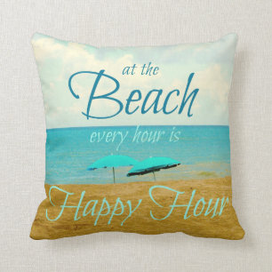 BEACH HAPPY HOUR PILLOW KUSSEN