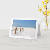 Beach Happy Jubileum Kaart (Gele Bloem)