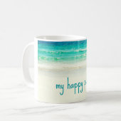 Beach Happy Place Mok (Voorkant links)