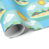 Beach Happy Place Thunder_Cove Cadeaupapier (Rol Hoek)