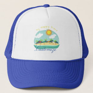 Beach Happy Place Thunder_Cove Trucker Pet