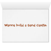 Beach hart zand (Binenzijde Horizontaal (Onderkant))