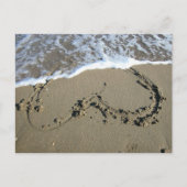 Beach Heart Briefkaart (Voorkant)