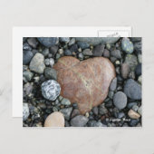 Beach Heart Briefkaart (Voorkant / Achterkant)