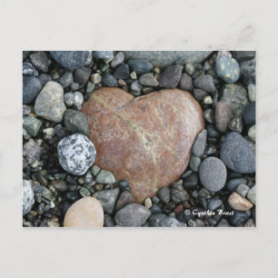 Beach Heart Briefkaart