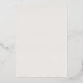 Beach Heart in het zand bruiloft Folie Uitnodiging (Achterkant)