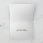 Beach Hearts bruiloft Kaart (Binnen)