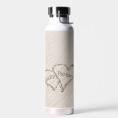 Beach Hearts in zand Waterfles (Links)