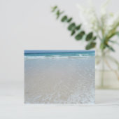 Beach hoefijzer briefkaart (Staand voorkant)