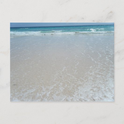 Beach hoefijzer briefkaart (Voorkant)