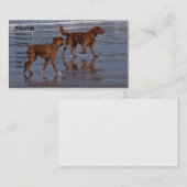 Beach Hogs Visitekaartje (Voorkant / Achterkant)