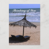 Beach Holiday Briefkaart (Voorkant)