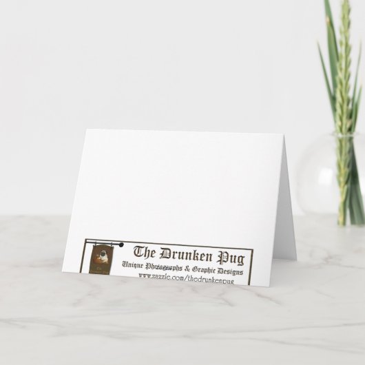 Beach Holiday Kaart (Achterkant)