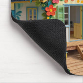 Beach Home Oceanic Coastal Art Muismat (Hoek)