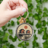 Beach Home Sleutelhanger – Vakantiehuis Key ID Lab (Hand)