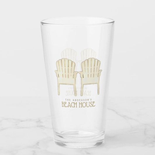 Beach House Adirondack Chairs Gold ID623 Glas (Voorkant)