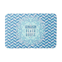 Beach House Art Deco Shell en Herringbone Custom