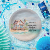 Beach House Bachelorette Party Papieren Bordje (Feest)