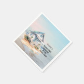 Beach House Bachelorette Party Servet (Hoek)