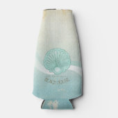 Beach House Clam Shell Aqua Blue ID623 Flesjeskoeler (Voorkant)