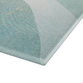 Beach House Clam Shell Aqua Blue ID623 Snijplank (Hoek)