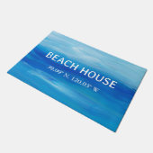 Beach House Coördinaten Deurmat (Schuin)