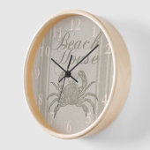 Beach House Crab Seashore Coastal  (Hoek)