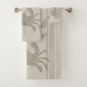 Beach House Crab Seashore Coastal  Bad Handdoek (Insitu)