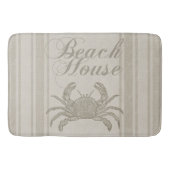 Beach House Crab Seashore Coastal Badmat (Voorkant)