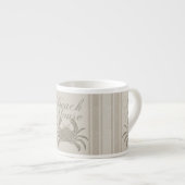 Beach House Crab Seashore Coastal  Espresso Kop (Voorkant rechts)