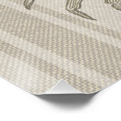 Beach House Crab Seashore Coastal  Perfect Poster (Hoek)