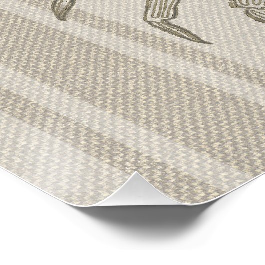 Beach House Crab Seashore Coastal  Perfect Poster (Hoek)