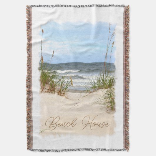 Beach House Deken (Voorkant Verticaal)