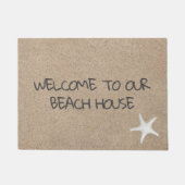 Beach House Doormat Deurmat (Voorkant)