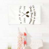 Beach house ets. Date year custom coordinates add Spandoek (Insitu)