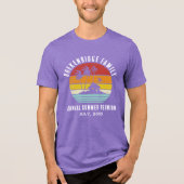 Beach House Familie Reünie Vakantie Custom Tri-Blend Shirt (Voorkant)