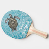 Beach House Fun Underwater Friends Tafeltennisbatje (Zijkant)