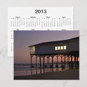 Beach House Galveston Briefkaart 2013 (Voorkant / Achterkant)