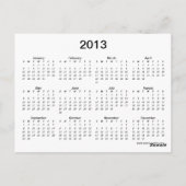 Beach House Galveston Briefkaart 2013 (Achterkant)