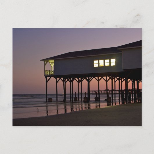 Beach House Galveston Briefkaart 2013 (Voorkant)