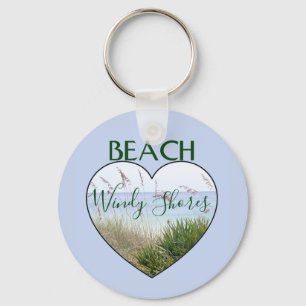 Beach House Heart Destin Florida Sleutelhanger