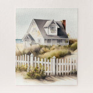 Beach House Jigzaag Puzzle Legpuzzel