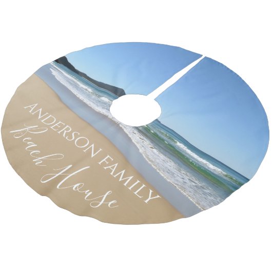 Beach House Kerstboom Rok (Gekanteld)