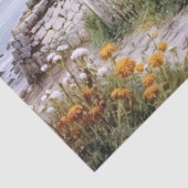 Beach House Kusthuisje Landschap Ocean Garden Tissuepapier (Detail)